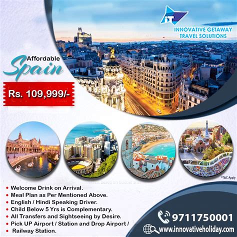 tour packages to spain